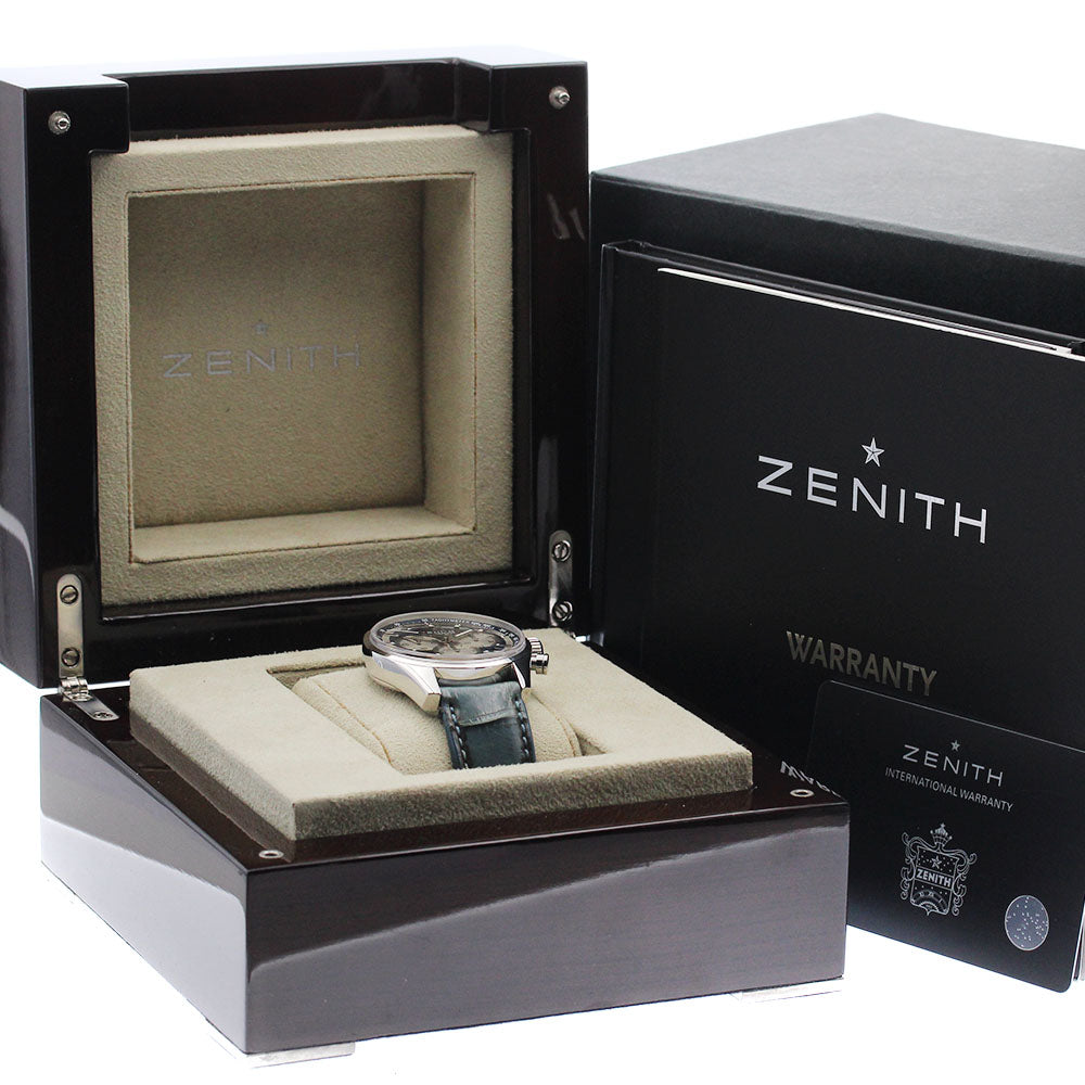 ZENITH El Primero 36000VPH 03.2150.400/51.C705 Chronograph Silver / Blue Dial Automatic Men's Watch_959678