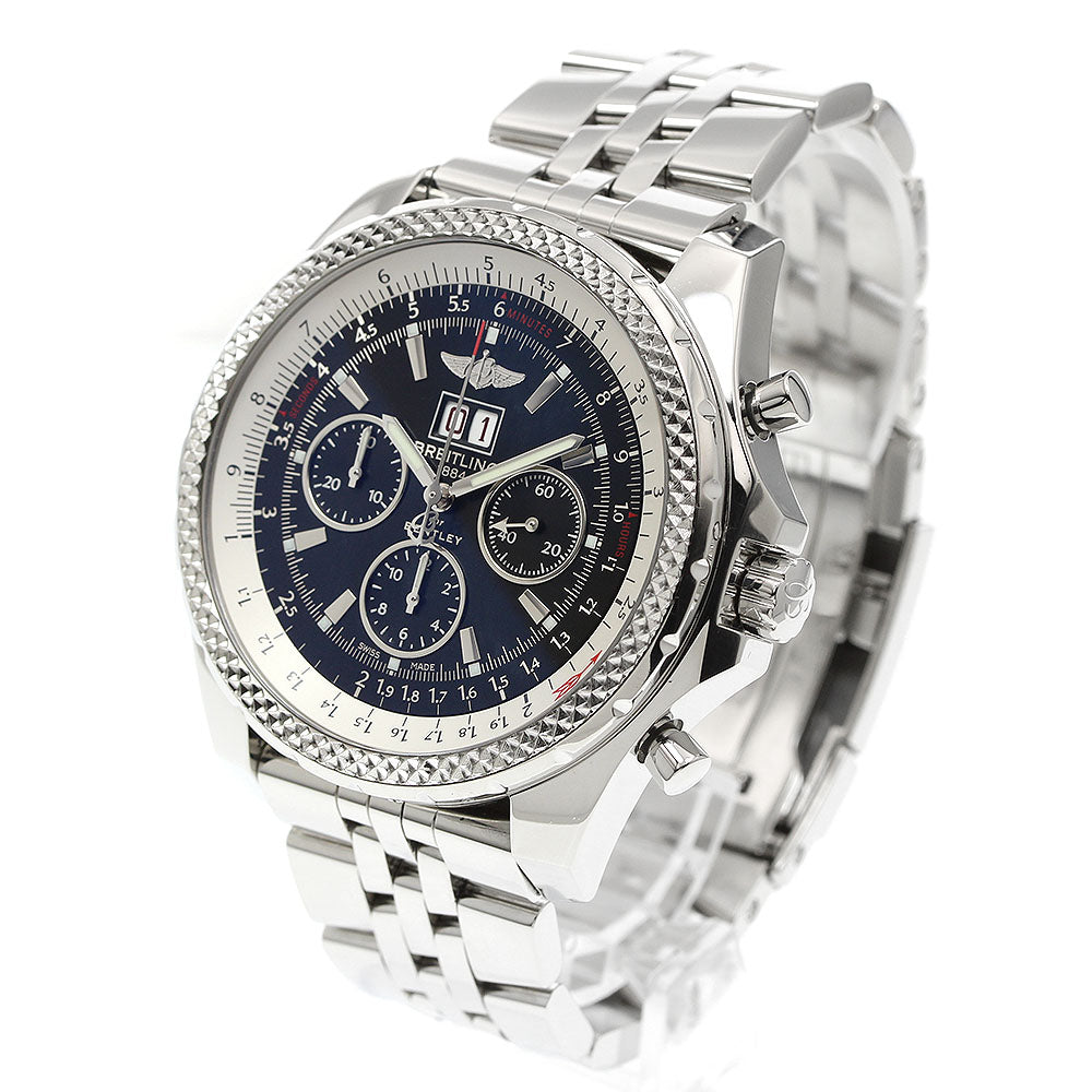 BREITLING Bentley 6.75 A44362 Chronograph black Dial Automatic Men's_959714