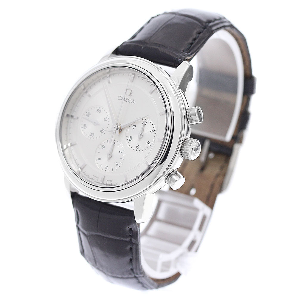 OMEGA De Ville 4840.31 Chronograph Silver Dial Hand Winding Men's Watch_959818