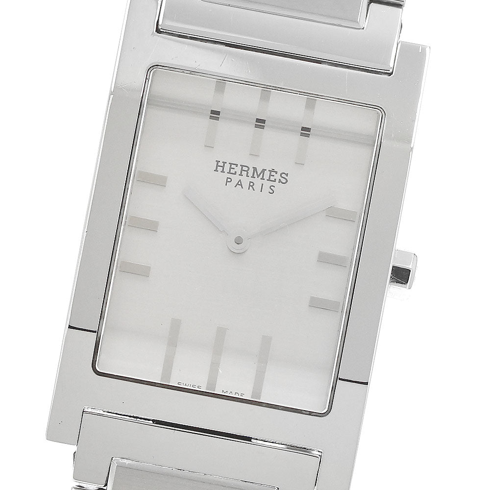 HERMES tandem TA1.710 Silver Dial Quartz Men's Watch_959855