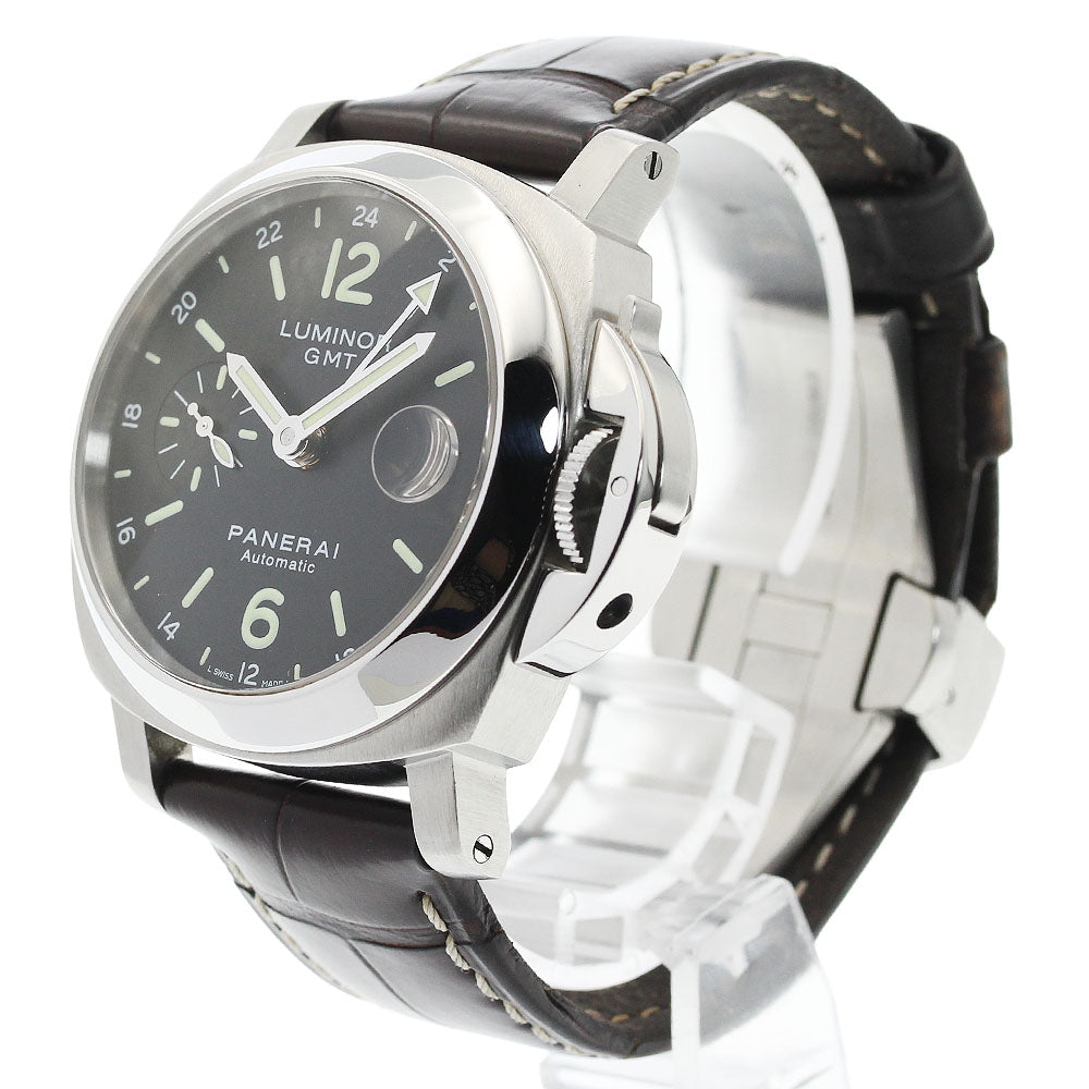 PANERAI Luminor PAM00244 GMT date black Dial Automatic Men's Watch_959881