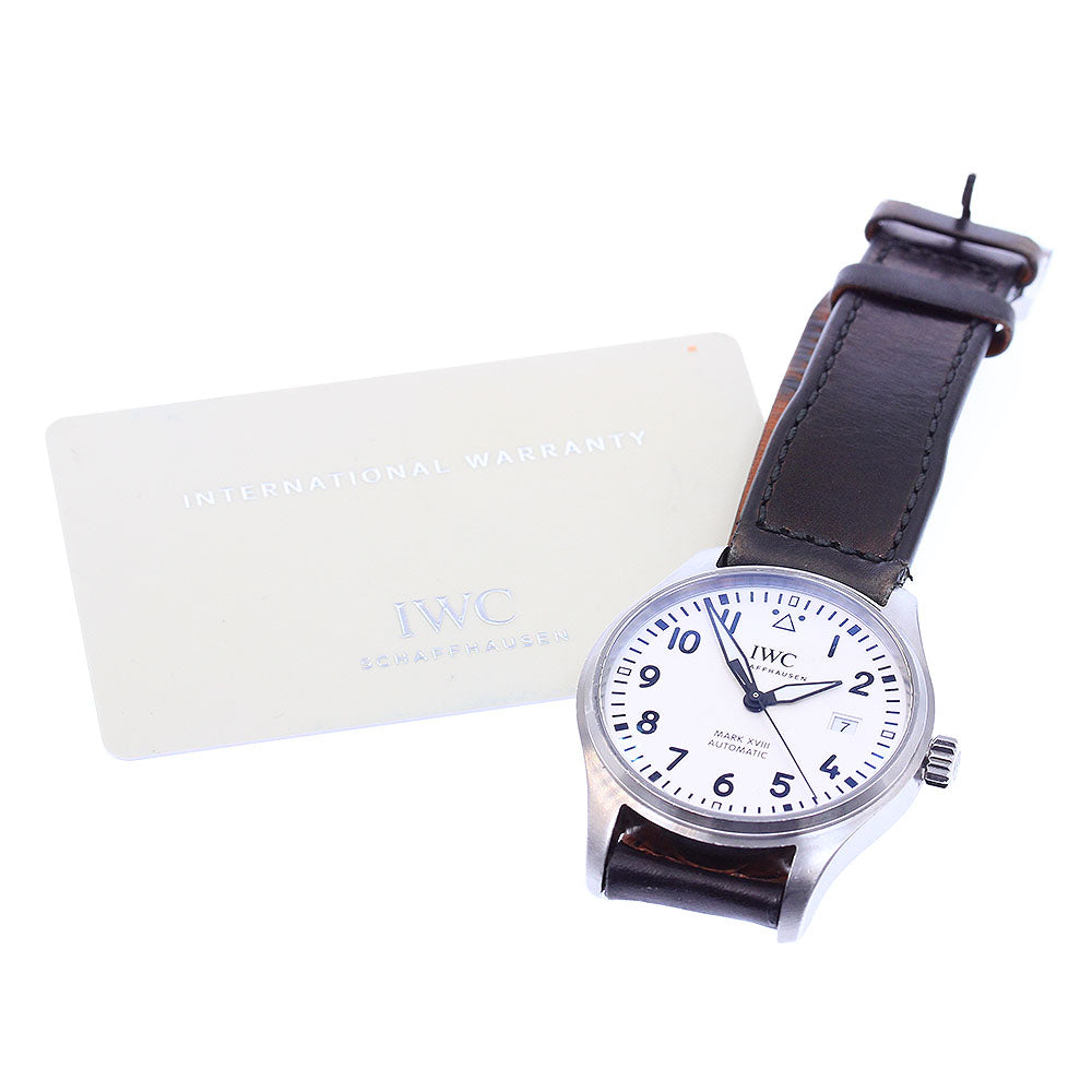 IWC SCHAFFHAUSEN Pilot watch mark XVIII IW327002 Automatic Men's Watch_959884