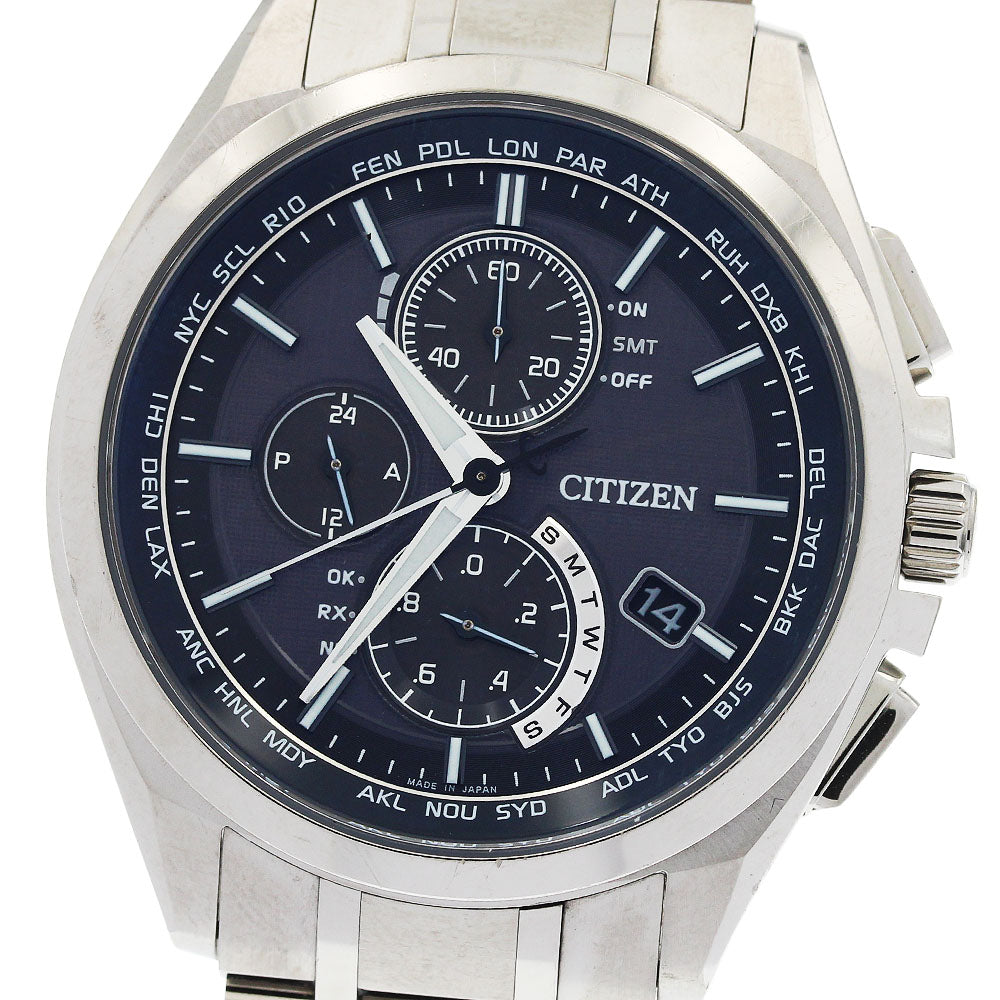 CITIZEN Atessa AT8040-57E/H804-T018696 Solar Powered Radio Men's Watch_959913