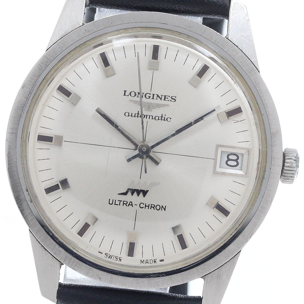 LONGINES Ultracron 32734451 Date Silver Dial Automatic Men's Watch_959968