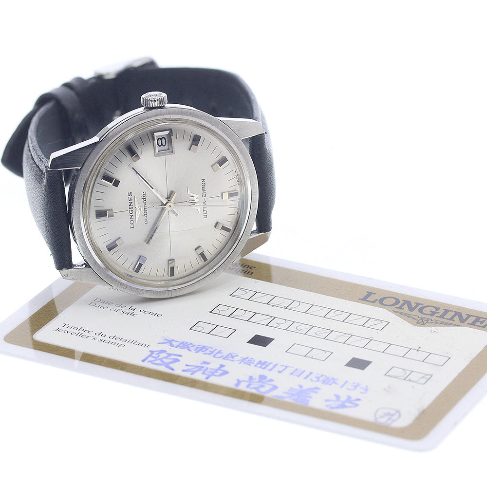 LONGINES Ultracron 32734451 Date Silver Dial Automatic Men's Watch_959968