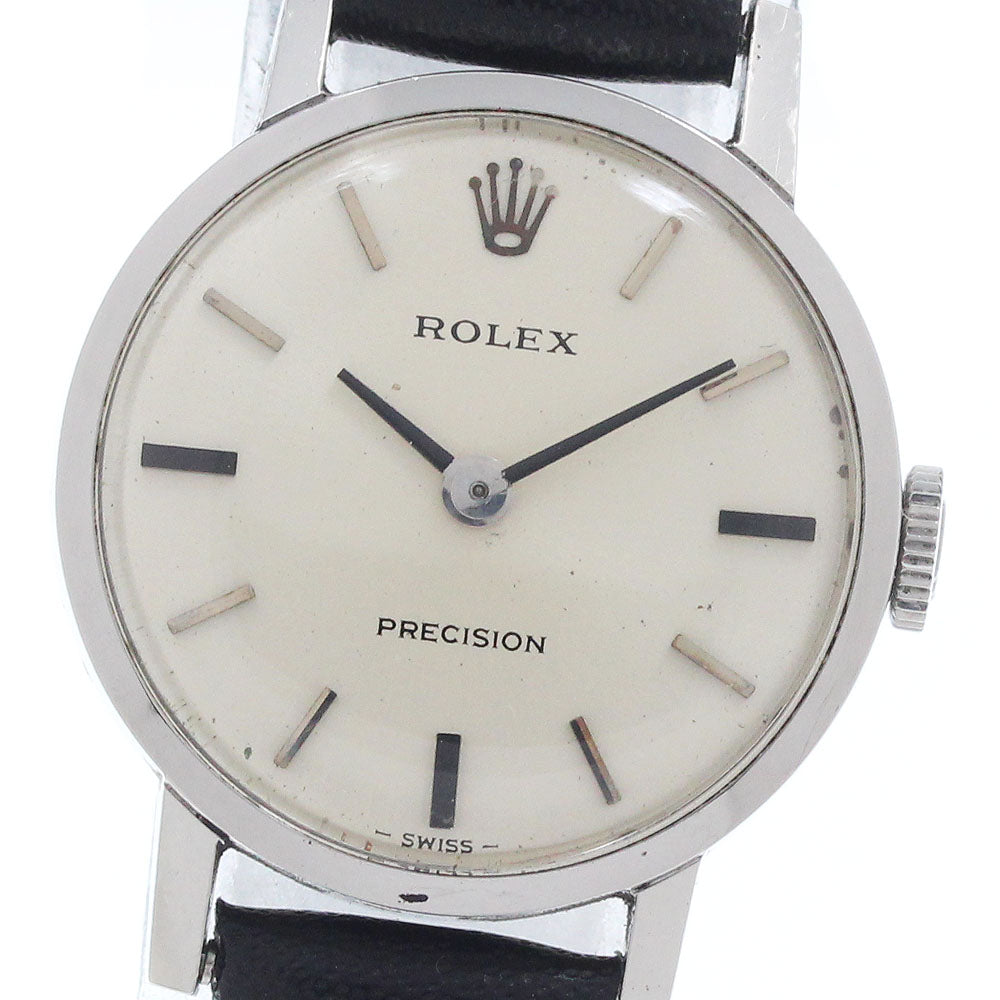 ROLEX Precision 2649 Cal.1400 Silver Dial Hand Winding Ladies Watch_959979