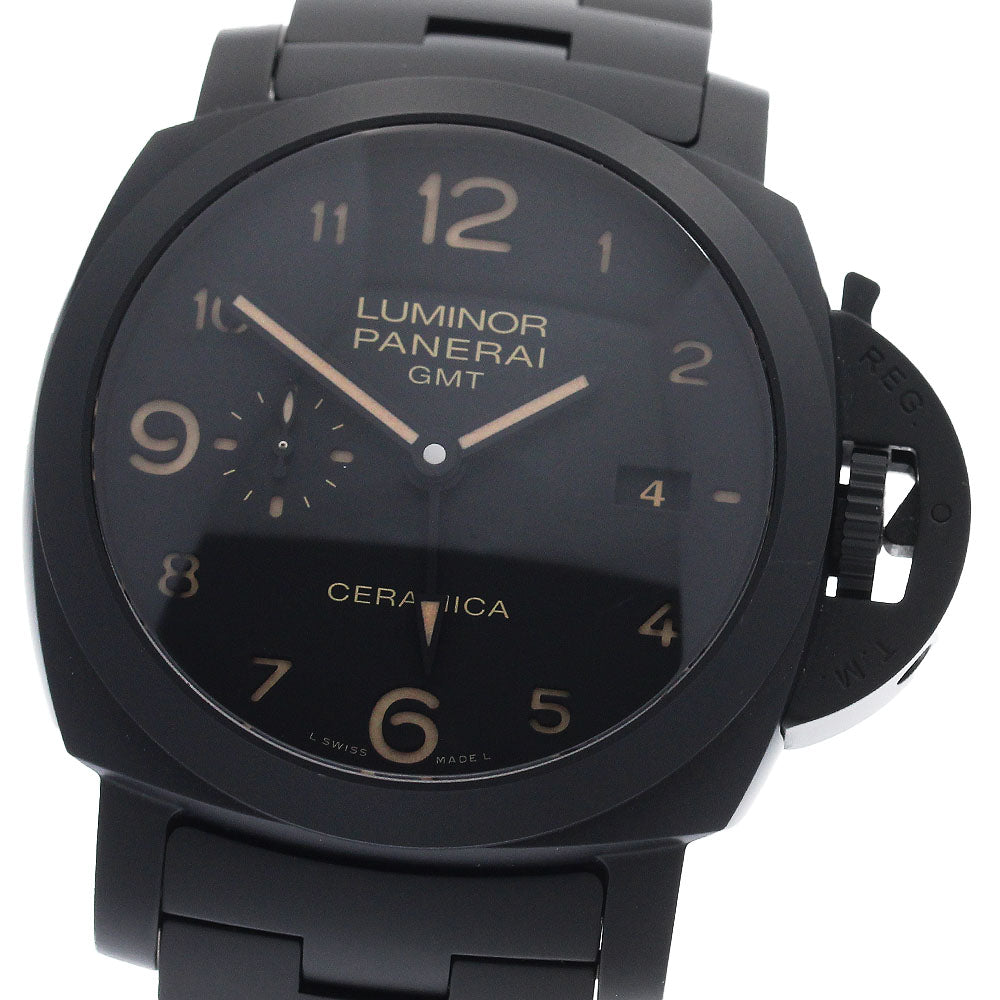 PANERAI Luminor 1950 PAM00438 3 Days GMT Tutonero Automatic Men's Watch_960000