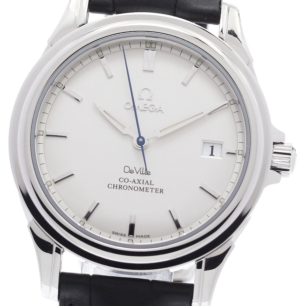 OMEGA De Ville 4831.31.32 Coaxial Silver Dial Automatic Men's Watch_960134