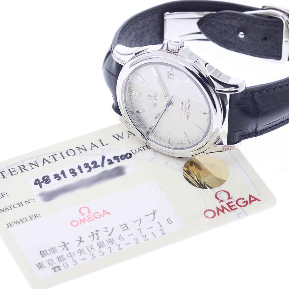 OMEGA De Ville 4831.31.32 Coaxial Silver Dial Automatic Men's Watch_960134