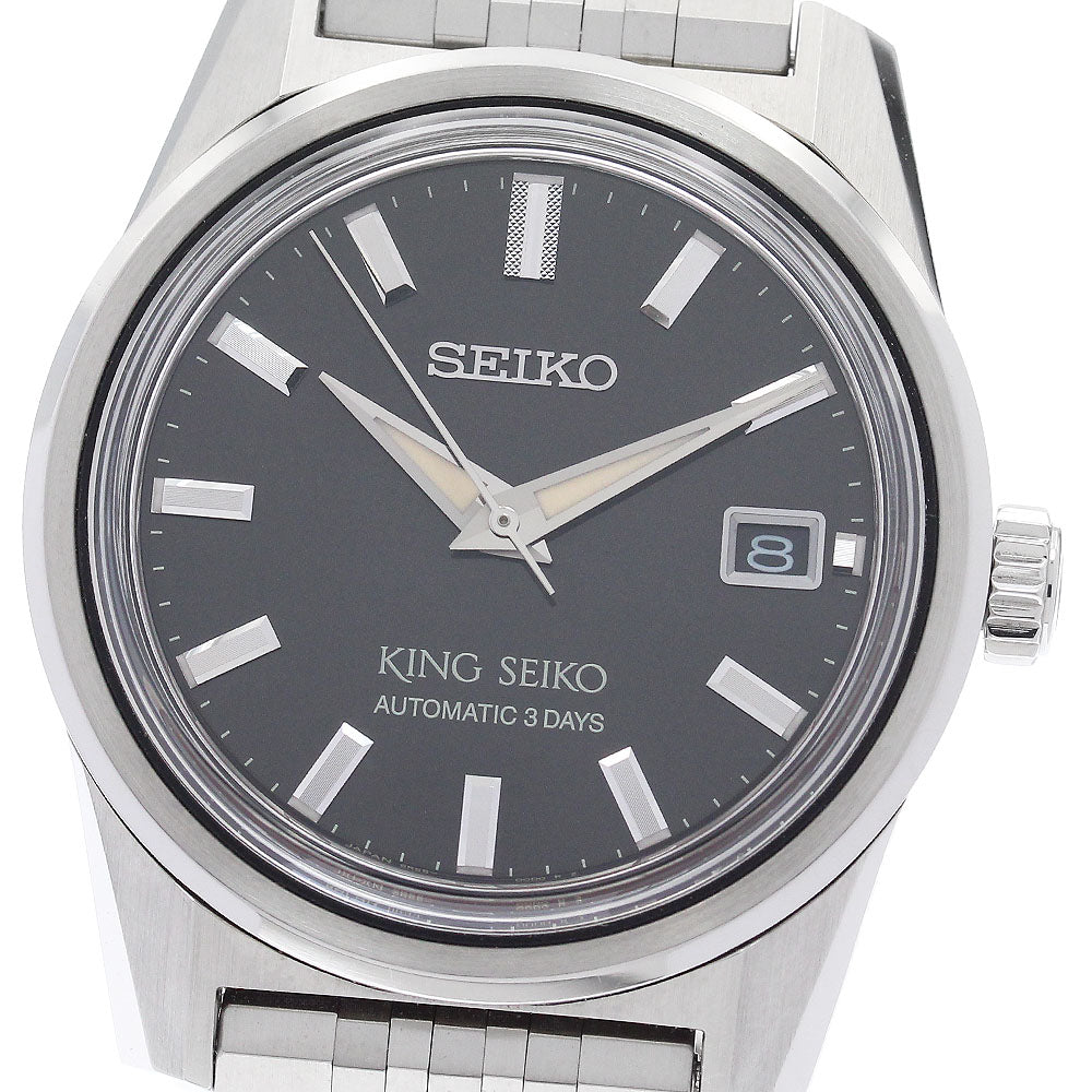 SEIKO King Seiko SDKS021/6R55-00B0 Date black Dial Automatic Men's Watch_960140