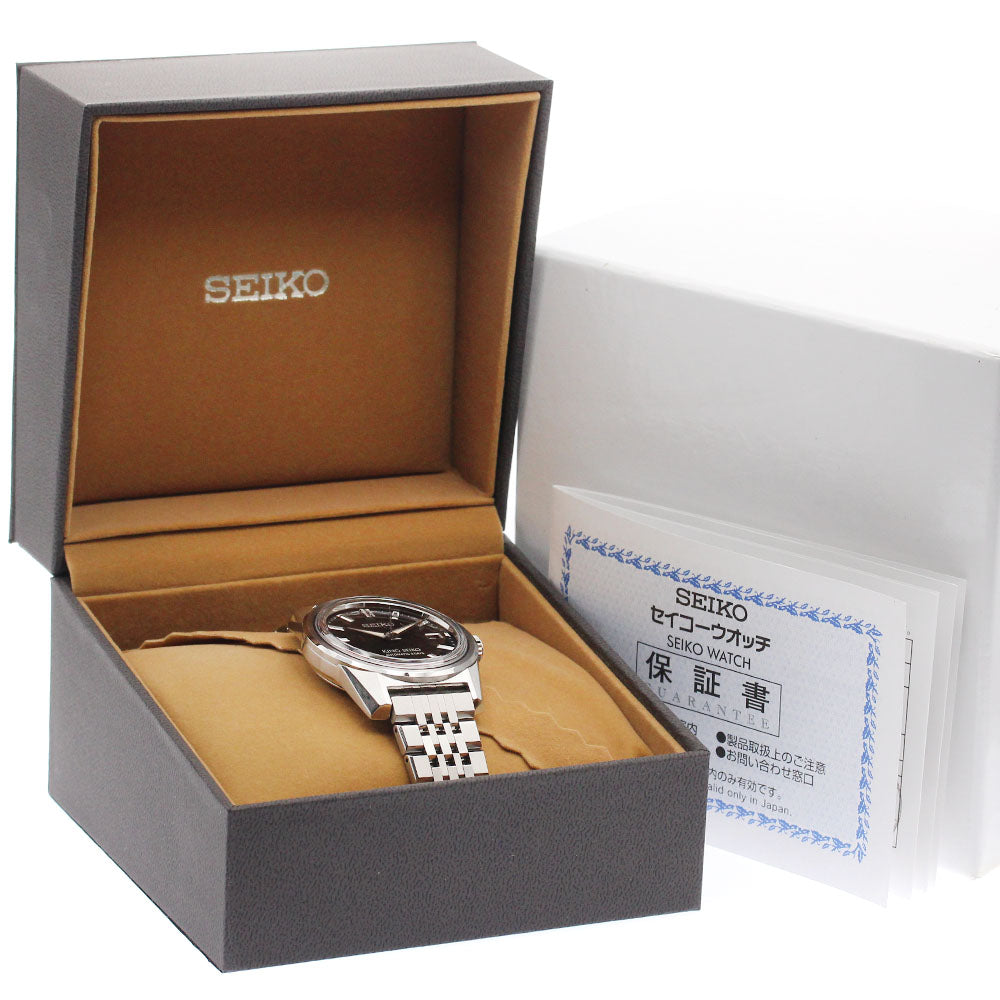SEIKO King Seiko SDKS021/6R55-00B0 Date black Dial Automatic Men's Watch_960140
