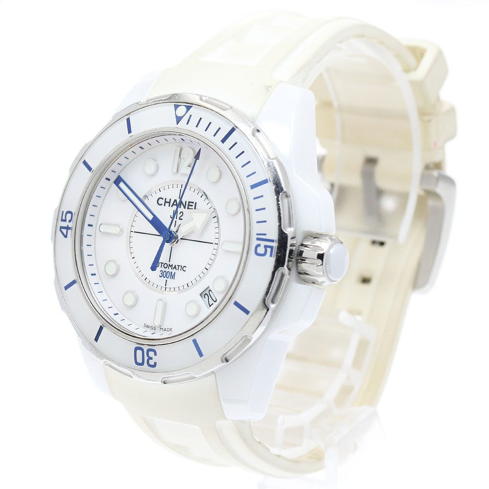 CHANEL J12 Marine H2560 Date White Ceramic white Dial Automatic Men's_960193