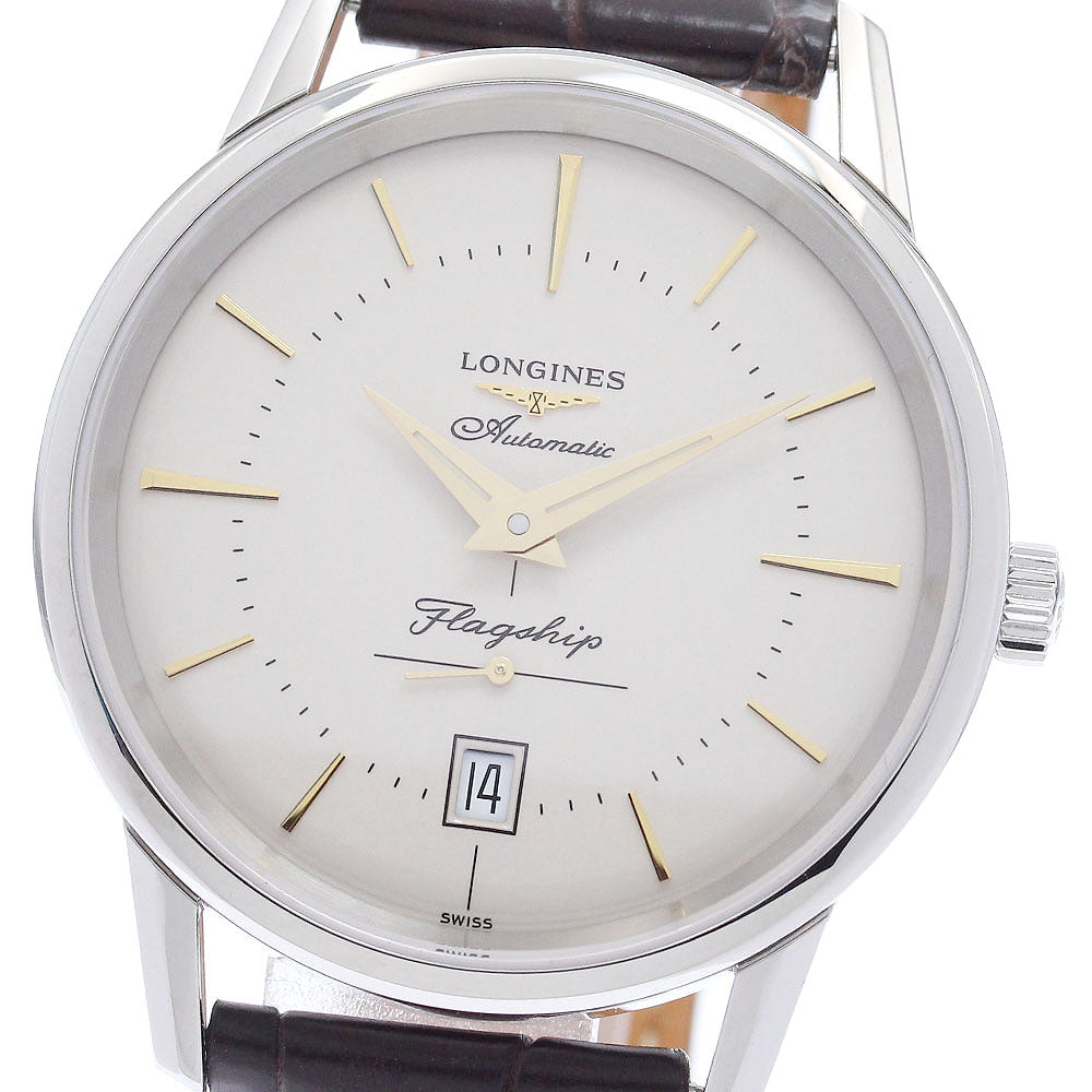LONGINES Flagship Heritage L4.795.4 Date Small Second Silver Dial Automatic Men's Watch_960285