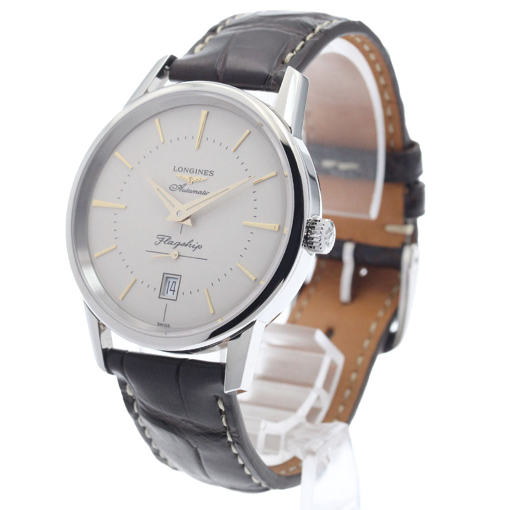LONGINES Flagship Heritage L4.795.4 Date Small Second Silver Dial Automatic Men's Watch_960285