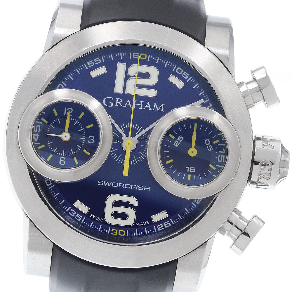 GRAHAM Swordfish 25WBS.U04R Chronograph blue Dial Automatic Men's Watch_960506