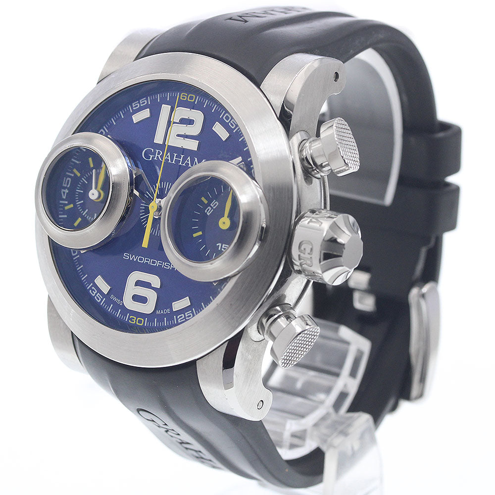 GRAHAM Swordfish 25WBS.U04R Chronograph blue Dial Automatic Men's Watch_960506