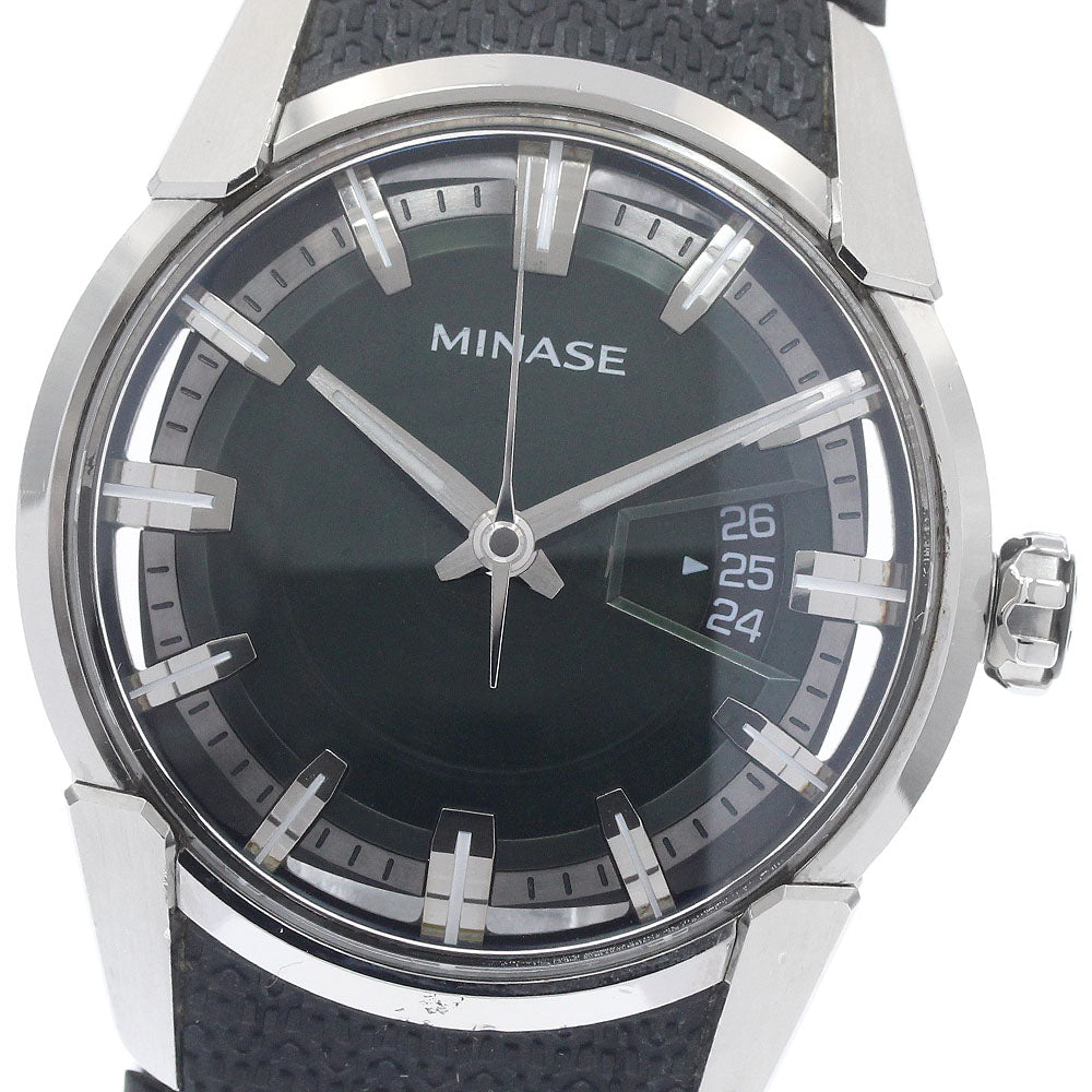 MINASE Divide Date Dark green Dial Automatic Men's Watch_960517