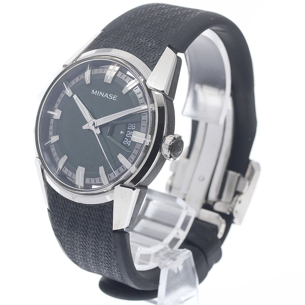 MINASE Divide Date Dark green Dial Automatic Men's Watch_960517