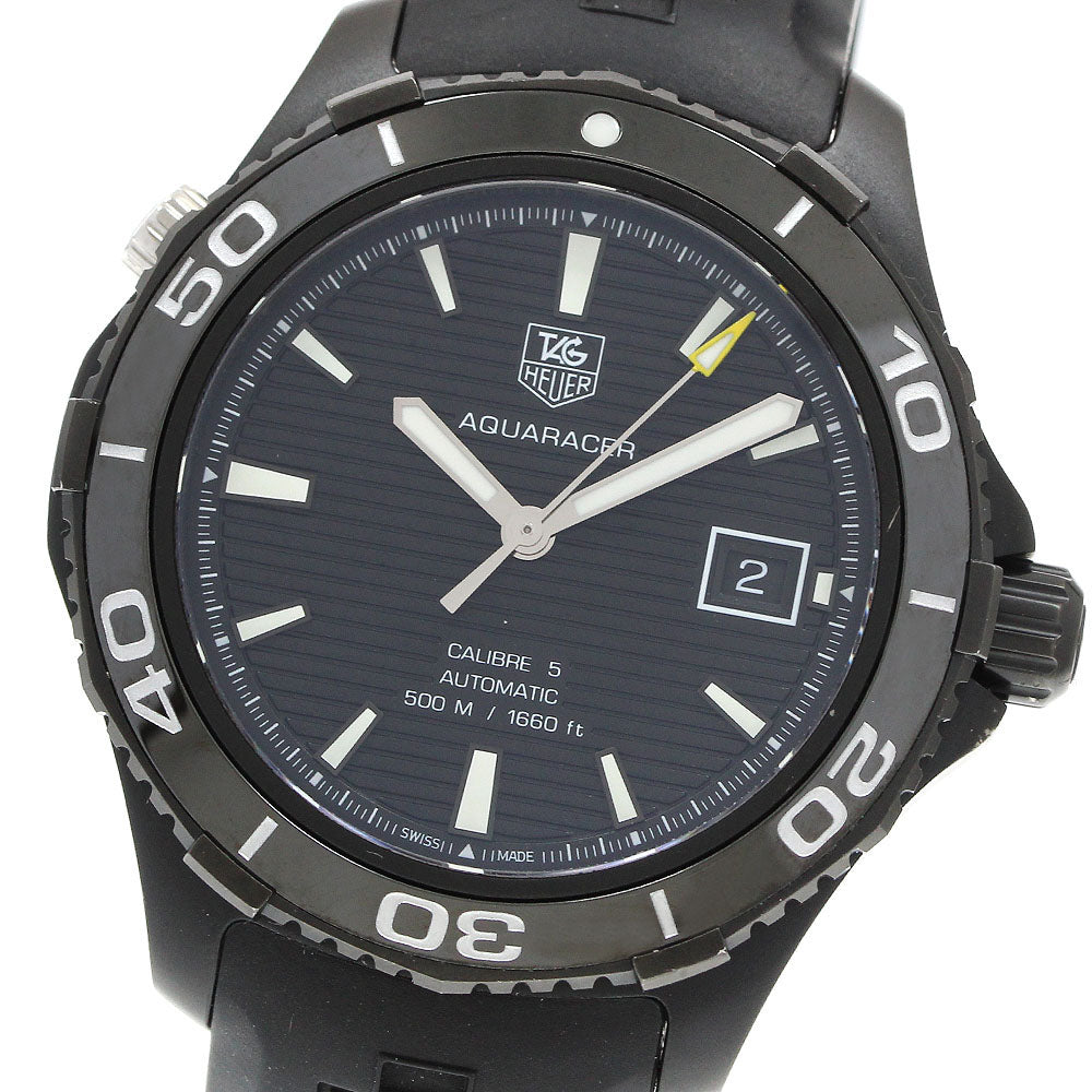 TAG HEUER Aqua racer WAK2180.FT6027 Caliber 5 black Dial Automatic Men's_960529