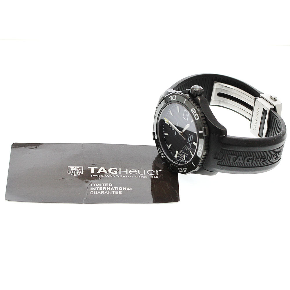 TAG HEUER Aqua racer WAK2180.FT6027 Caliber 5 black Dial Automatic Men's_960529