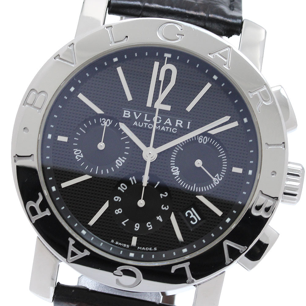 BVLGARI BVLGARIBVLGARI BB42SLCH Chronograph Date black Dial Automatic Men's Watch_960532