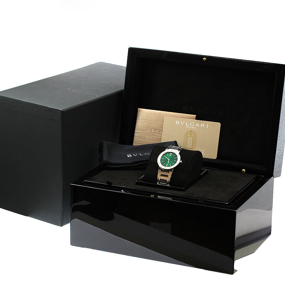BVLGARI BVLGARIBVLGARI BB33SS green Dial Quartz Boy's Watch_960542