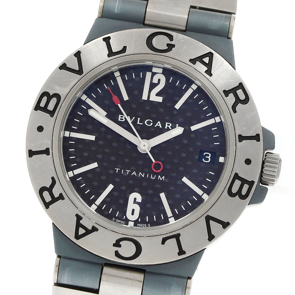 BVLGARI Diagono Titanium TI38TA Date Automatic Men's Watch_960566