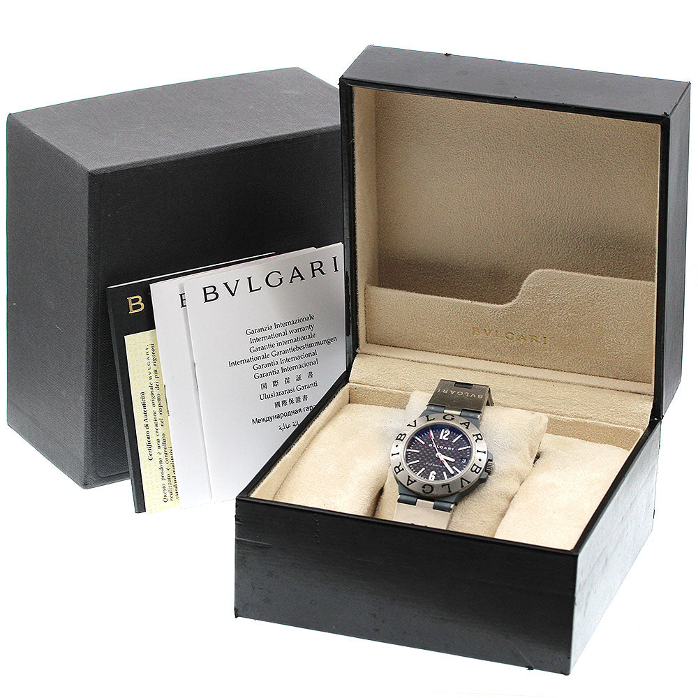 BVLGARI Diagono Titanium TI38TA Date Automatic Men's Watch_960566