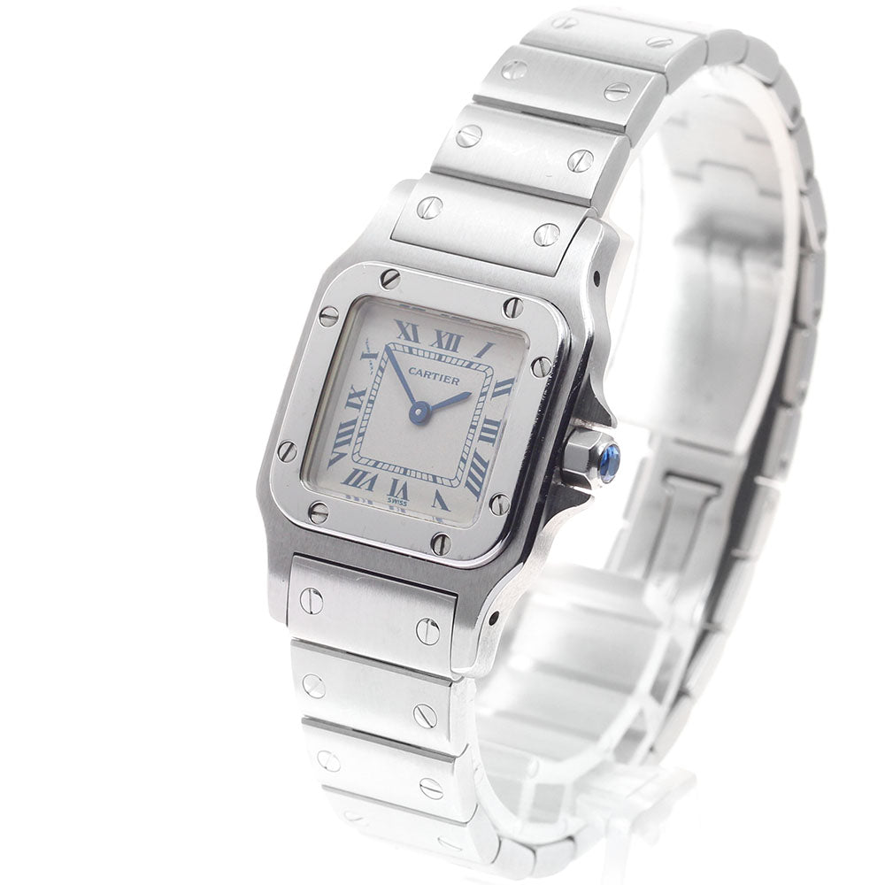 CARTIER Santos GalbeeSM W20017D6 Beige Dial Quartz Ladies Watch_960603