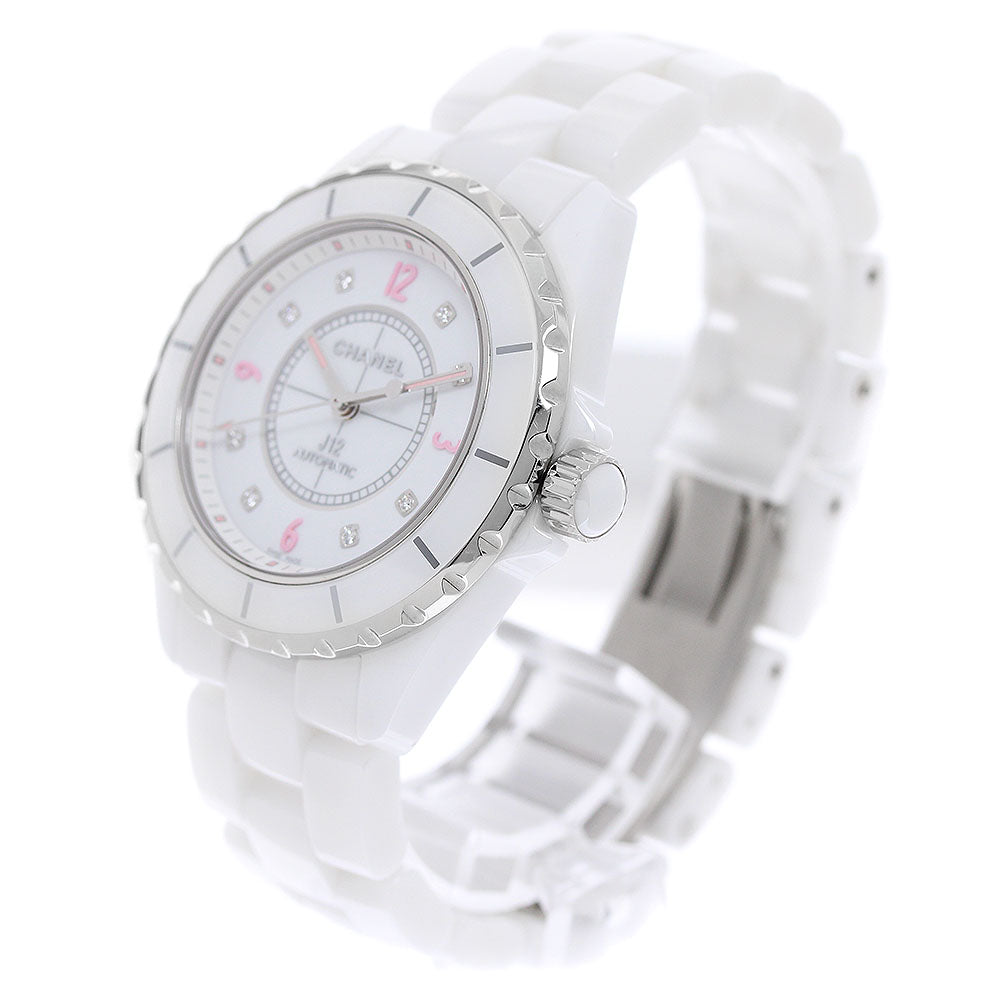 CHANEL J12 Pink light H4864 8P diamond white Dial Automatic Men's Watch_960725