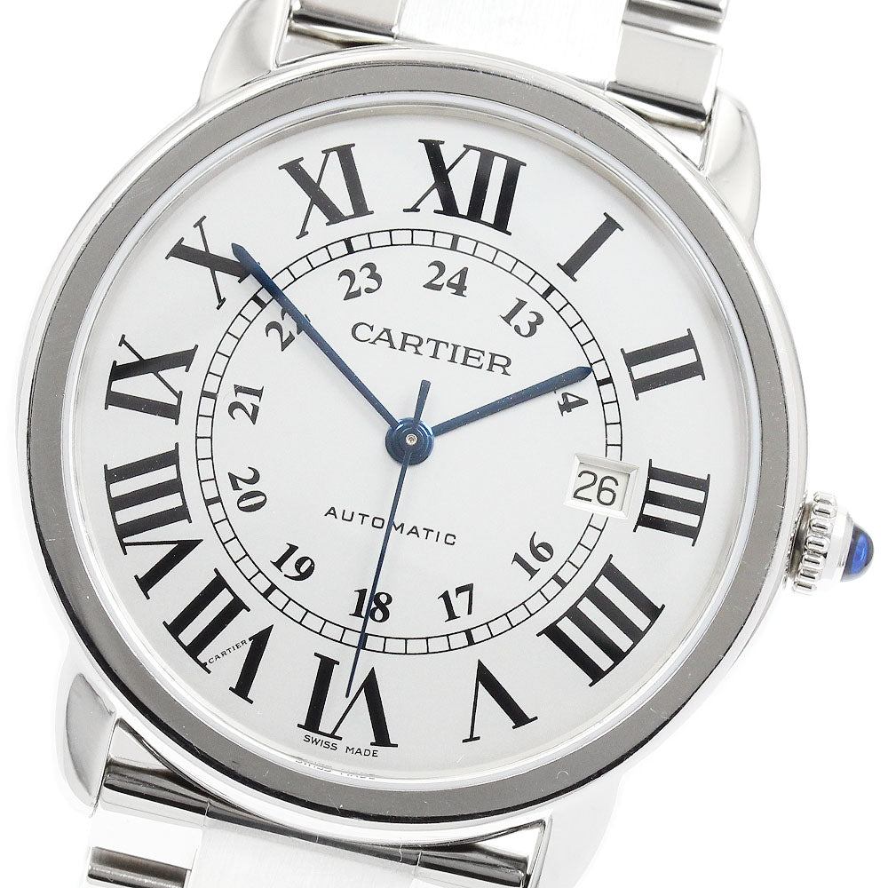 CARTIER Ronde Solo de Cartier XL W6701011 Date Automatic Men's Watch_960821