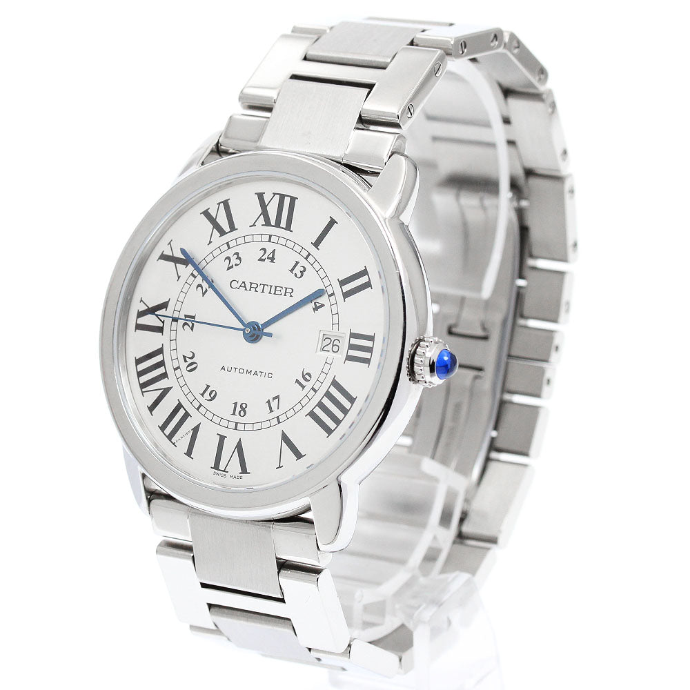 CARTIER Ronde Solo de Cartier XL W6701011 Date Automatic Men's Watch_960821