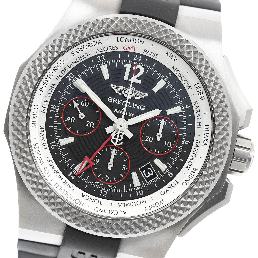 BREITLING Bentley GMT light body EB0433 Chronograph Automatic Men's Watch_960903