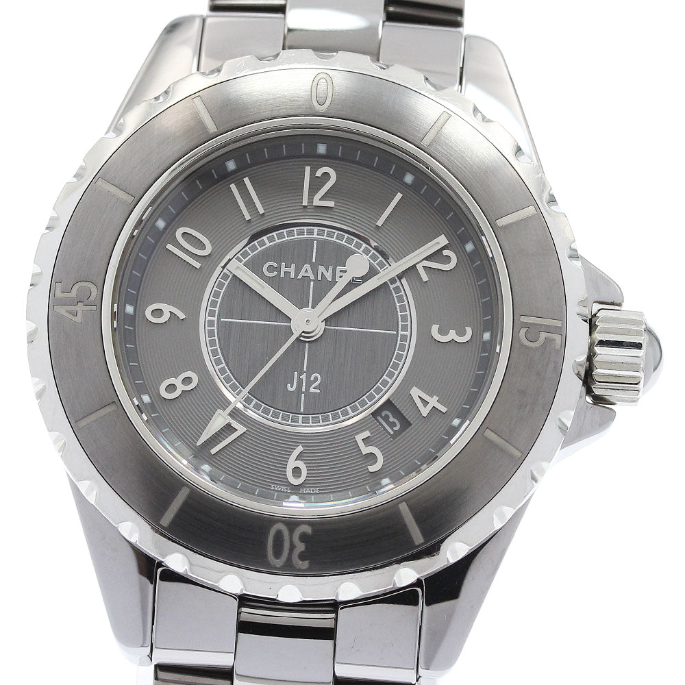 CHANEL J12 Chromatic H2978 Date gray Dial Quartz Ladies Watch_961095