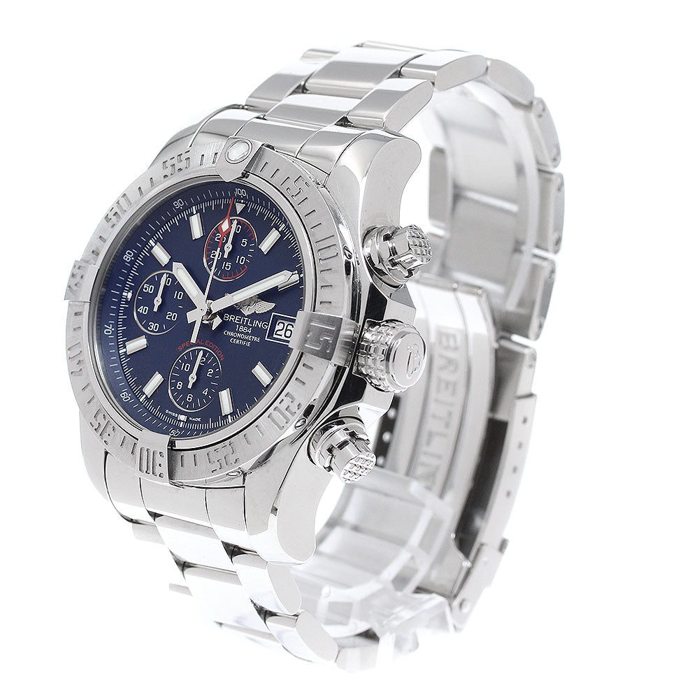 BREITLING Avenger II A13381 Date Navy Dial Automatic Men's Watch_961100