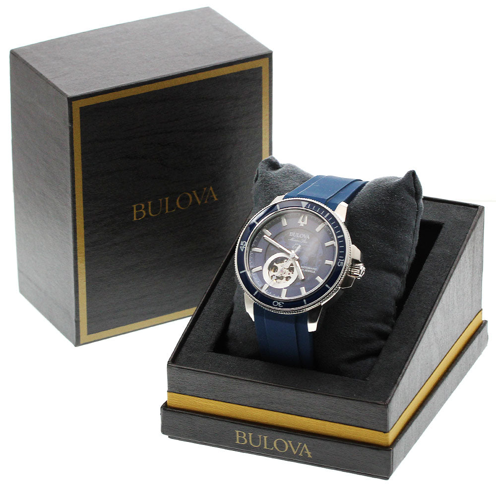 BULOVA Marine star 96A303 blue Dial Automatic Men's Watch_961136