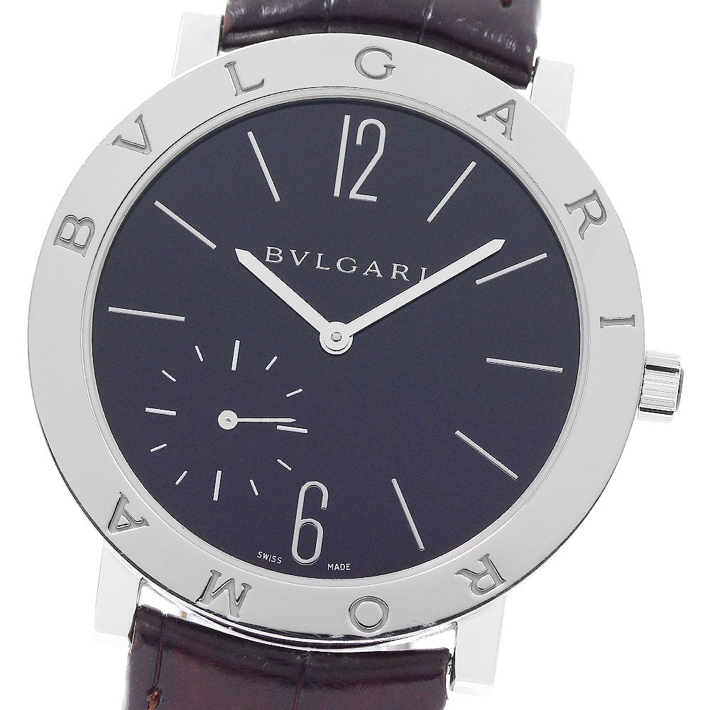 BVLGARI BVLGARIBVLGARI BB41SXTRO Small seconds black Dial Hand Winding Men's Watch_961145