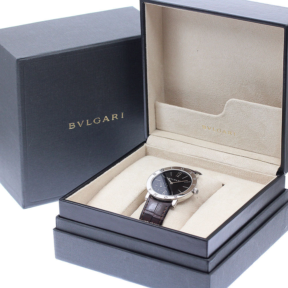 BVLGARI BVLGARIBVLGARI BB41SXTRO Small seconds black Dial Hand Winding Men's Watch_961145
