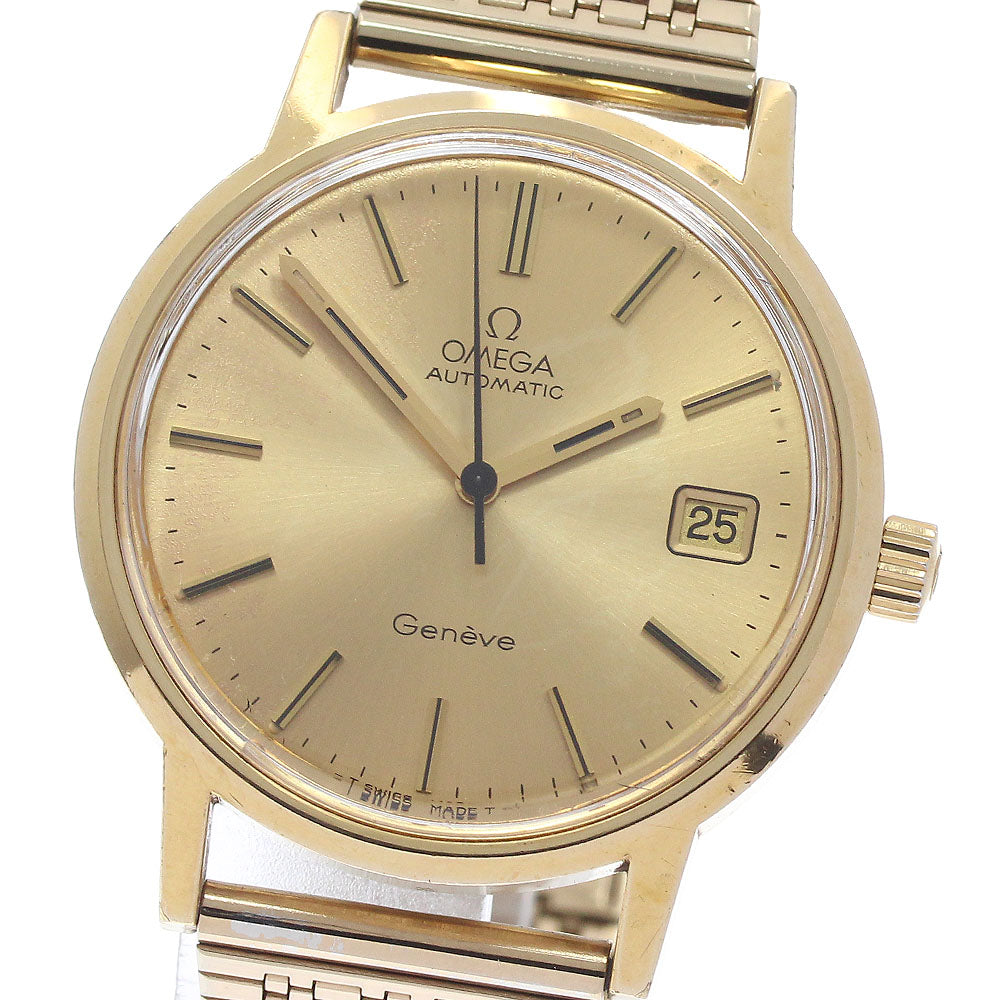 OMEGA Geneve 166.0163 Date cal.1012 gold Dial Automatic Men's Watch_961222