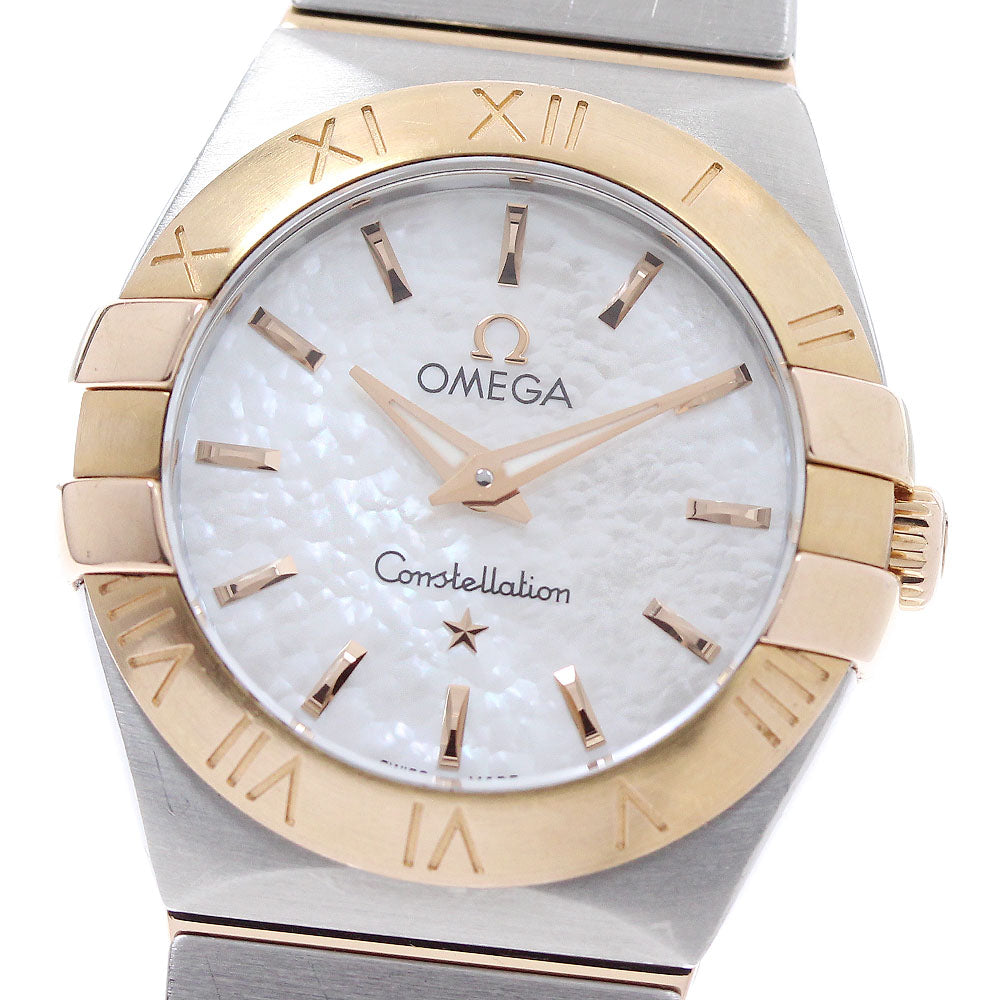 OMEGA Constellation 123.20.24.60.05.001 White shell dial White shell Dial Quartz Ladies Watch_961349