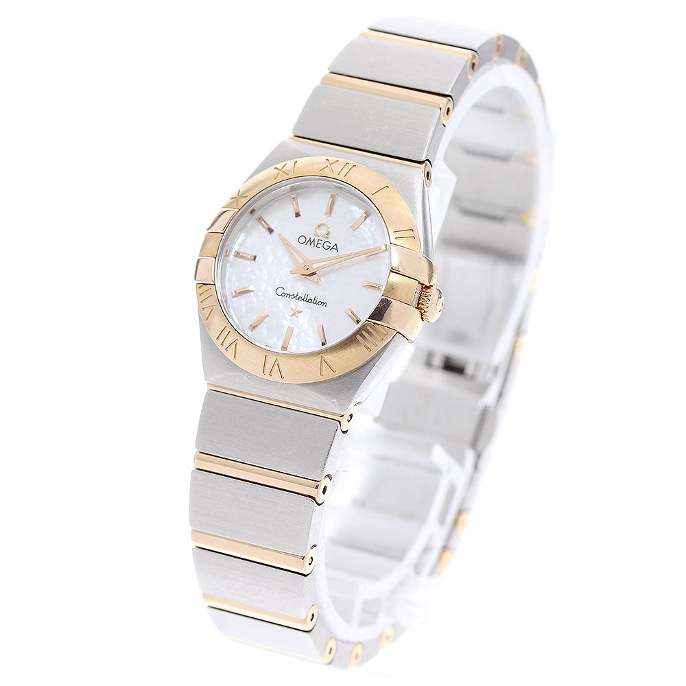 OMEGA Constellation 123.20.24.60.05.001 White shell dial White shell Dial Quartz Ladies Watch_961349