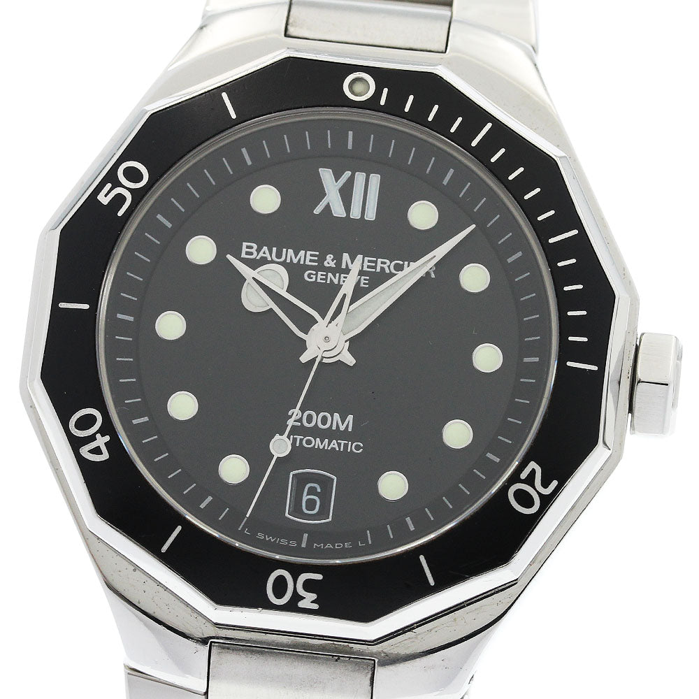 Baume & Mercier Riviera 65625 Date black Dial Automatic Men's Watch_961530