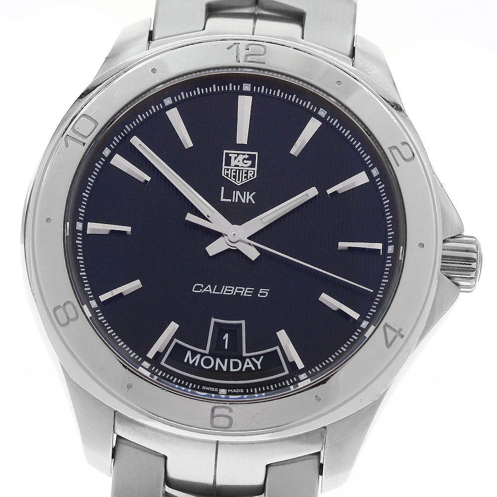 TAG HEUER Link WAT2010 Caliber 5 day date Automatic Men's Watch_961566