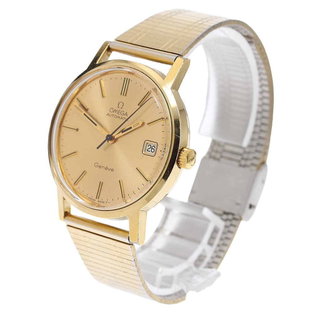 OMEGA Geneve 166.0163 Date Cal.1012 gold Dial Automatic Men's Watch_961618