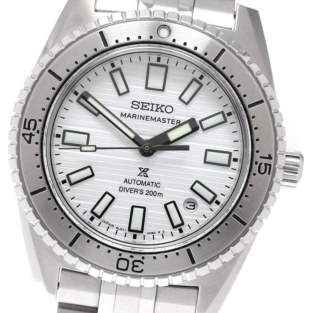 SEIKO Prospex Marine Master SBEN005/6L37-00C0 Silver Dial AT Men's Watch_961683