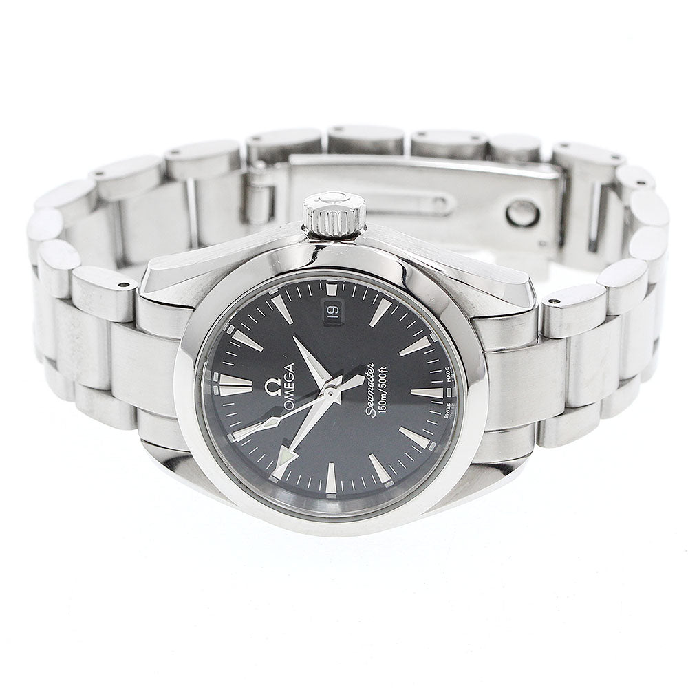 美品 オメガ レディース 2577.50 OMEGA Seamaster 公式】CLOSER｜オメガ OMEGA 2577.50 シーマスター アクアテラ デイト