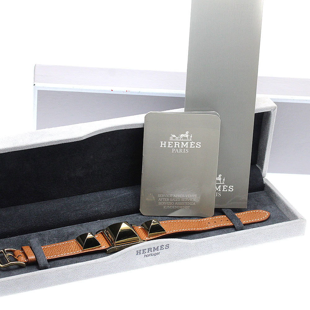 HERMES Medor 1201170 white Dial Quartz Ladies Watch_961707