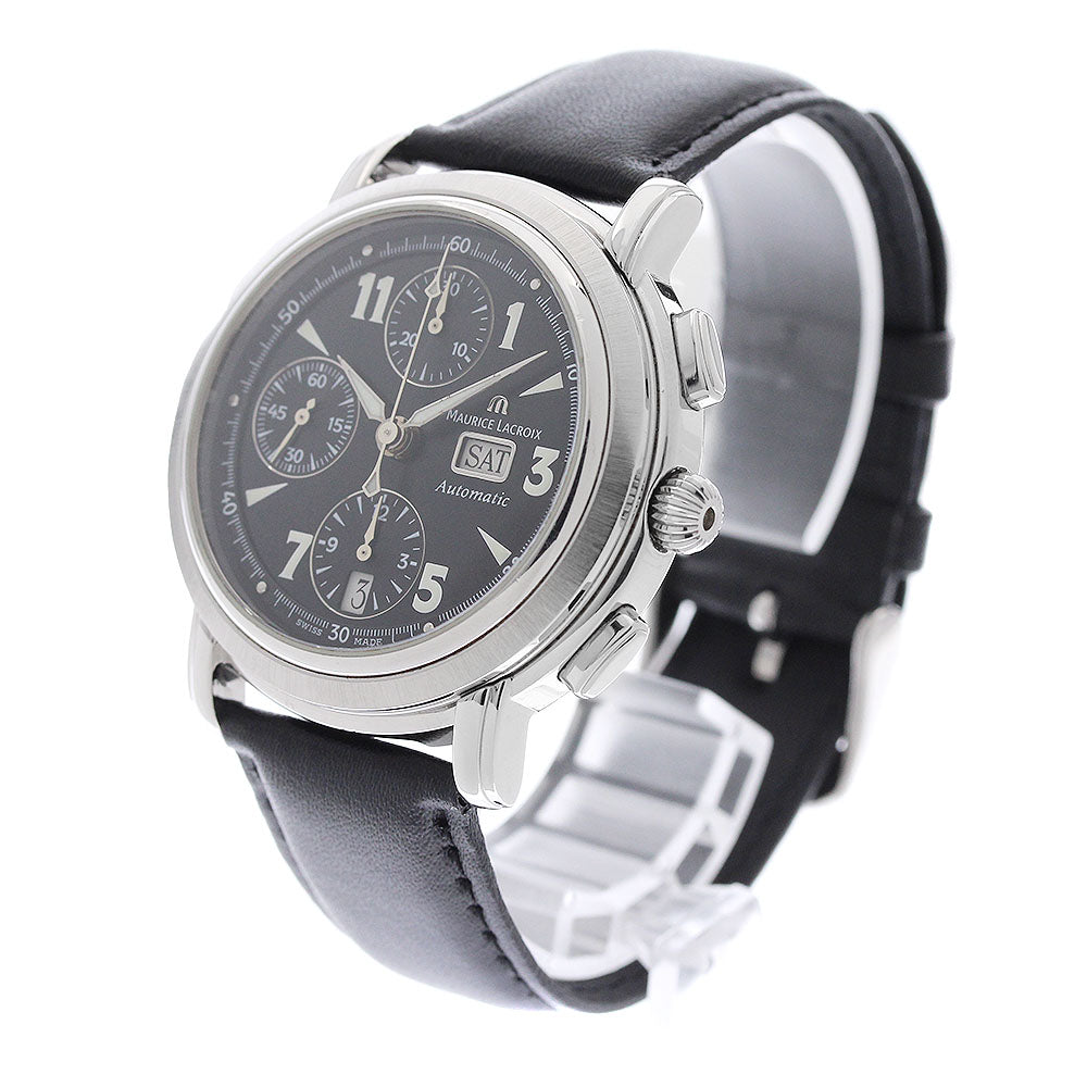 MAURICE LACROIX Masterpiece 67839 Chronograph black Dial Automatic Men's_961855