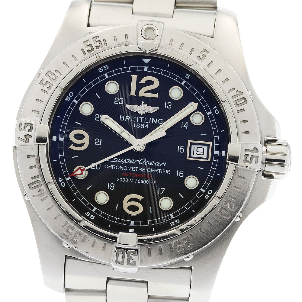 BREITLING Super Ocean Steel Fish A17390 Automatic Men's Watch_962188
