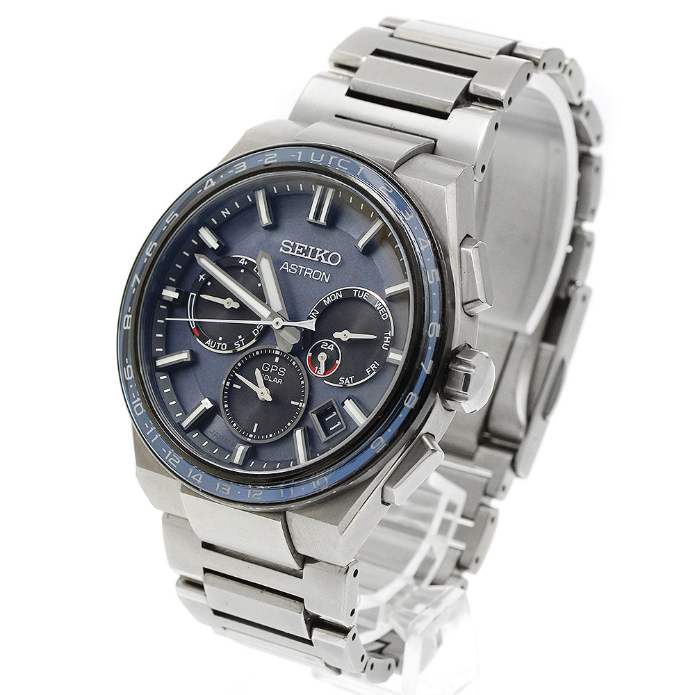 SEIKO Astron SBXC109/5X53-0BR0 Day Date GPS Solar Powered Radio Men's_962259